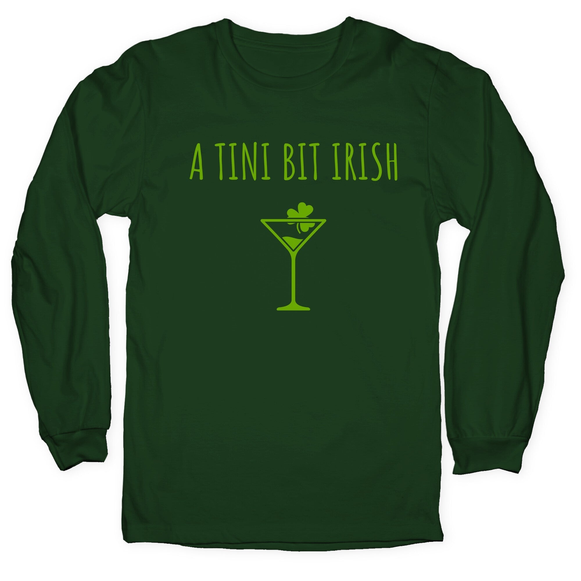 A Tini Bit Irish - Adult & Kids T-Shirts, Sweatshirts & Hoodies apparel design preview 1