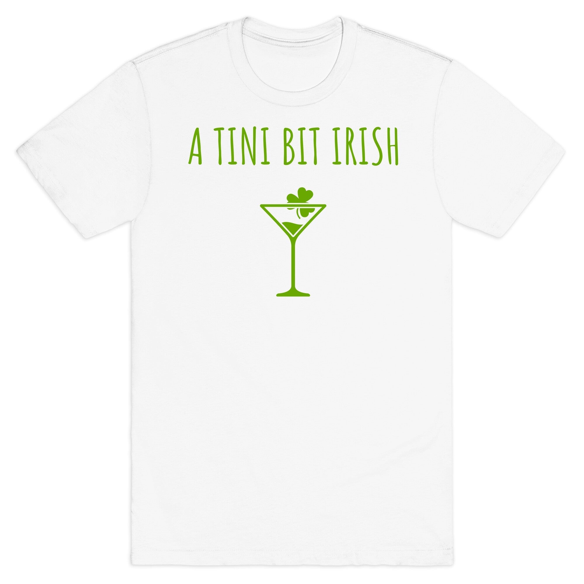 A Tini Bit Irish - Adult & Kids T-Shirts, Sweatshirts & Hoodies apparel design preview 1