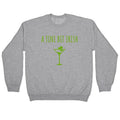 A Tini Bit Irish Crewneck - Adult & Kids T-Shirts, Sweatshirts & Hoodies apparel design preview 1