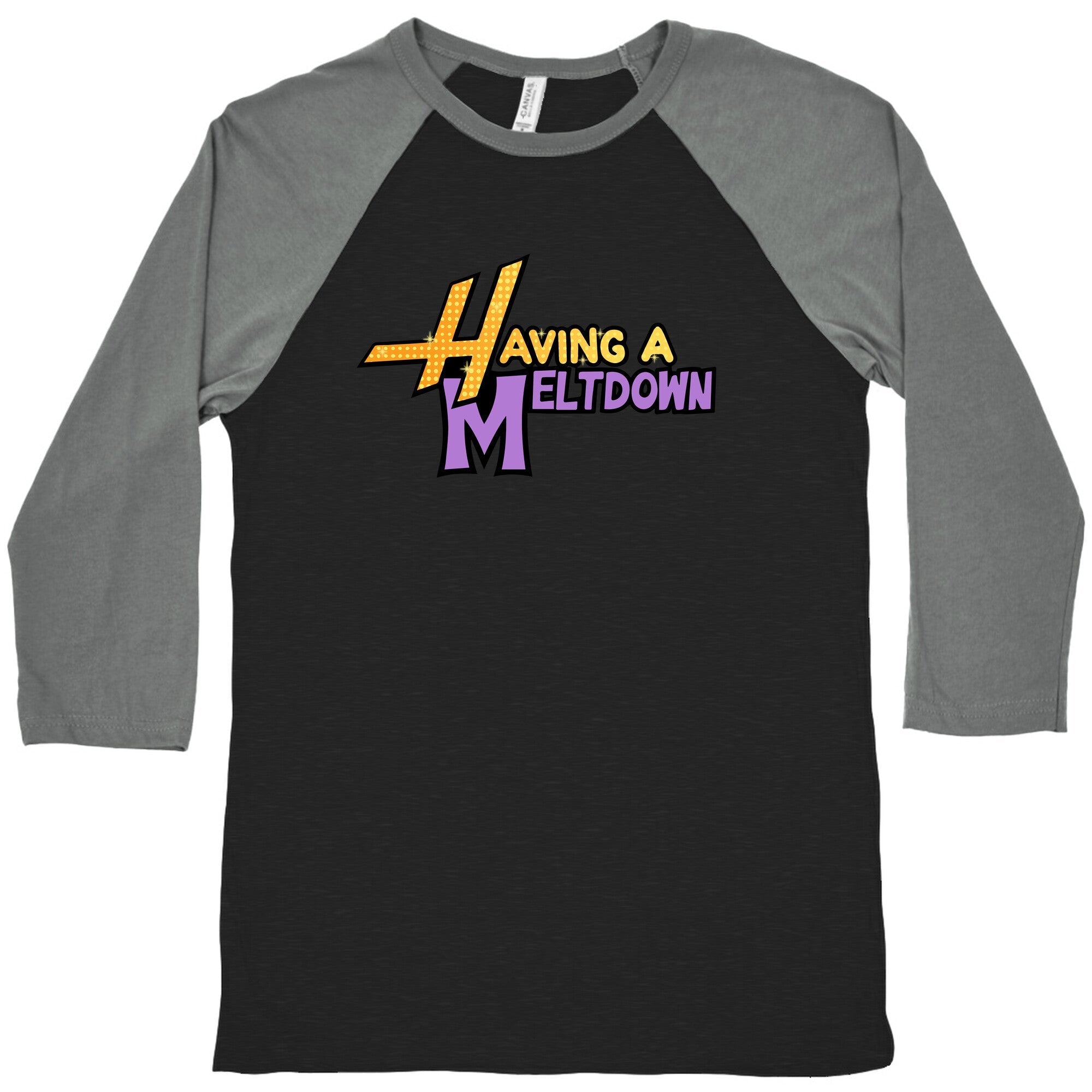 Having A Meltdown Baseball - Adult & Kids T-Shirts, Sweatshirts & Hoodies apparel design preview 1