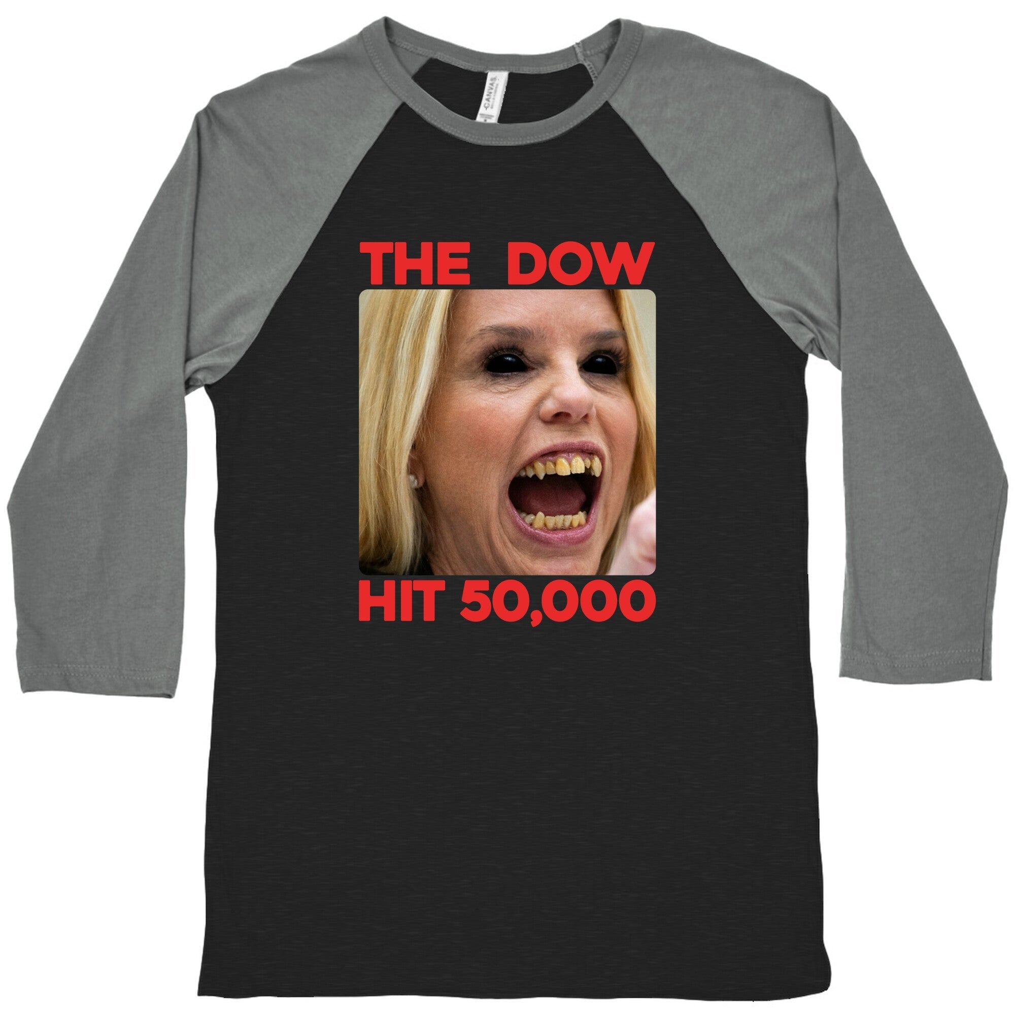 Bondi The DOW Hit 50,000 Baseball - Adult & Kids T-Shirts, Sweatshirts & Hoodies apparel design preview 1