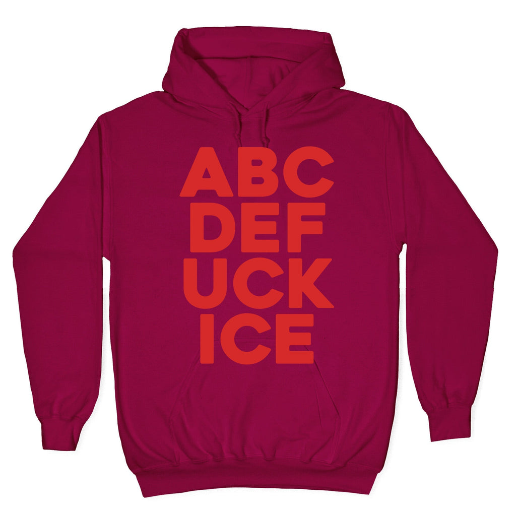 Fuck ICE Alphabet - Adult & Kids T-Shirts, Sweatshirts & Hoodies apparel design preview 1
