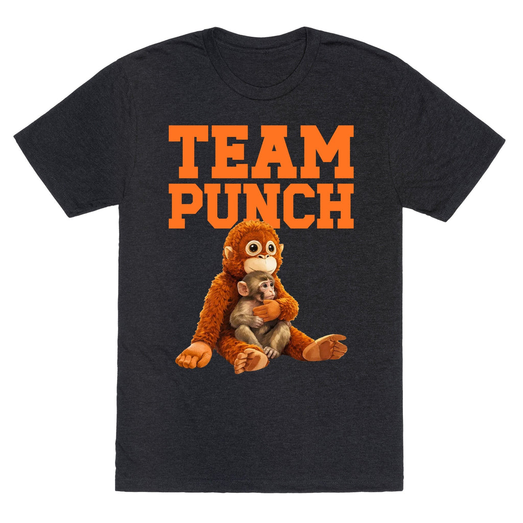 Punch The Monkey Unisex Triblend - Adult & Kids T-Shirts, Sweatshirts & Hoodies apparel design preview 1