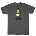 Saint Patricks Day Goose Unisex Triblend - Adult & Kids T-Shirts, Sweatshirts & Hoodies apparel design preview 1