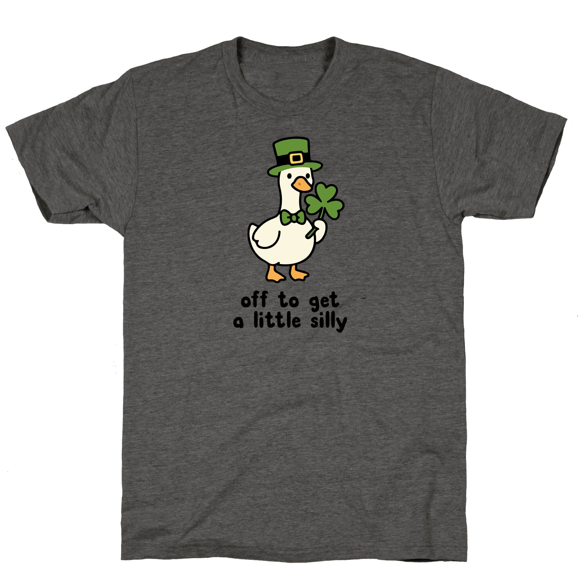 Saint Patricks Day Goose Unisex Triblend - Adult & Kids T-Shirts, Sweatshirts & Hoodies apparel design preview 1