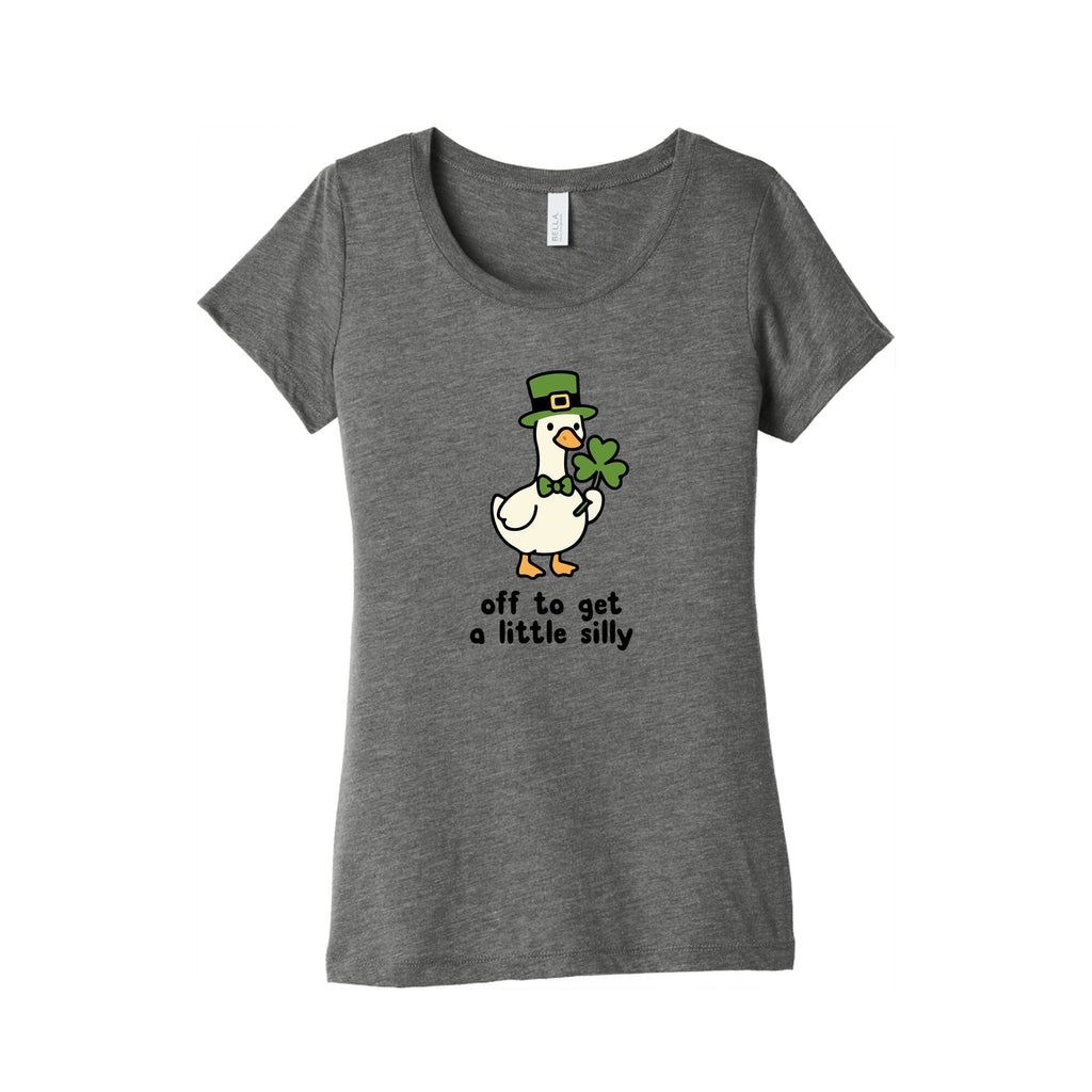 Saint Patricks Day Goose Womens Triblend - Adult & Kids T-Shirts, Sweatshirts & Hoodies apparel design preview 1