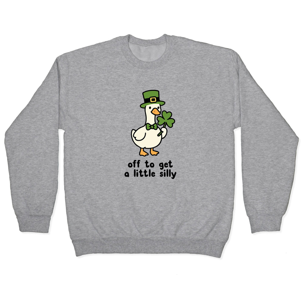 Saint Patricks Day Goose Crewneck - Adult & Kids T-Shirts, Sweatshirts & Hoodies apparel design preview 1