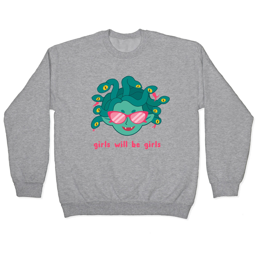 Girls Will Be Crewneck - Adult & Kids T-Shirts, Sweatshirts & Hoodies apparel design preview 1