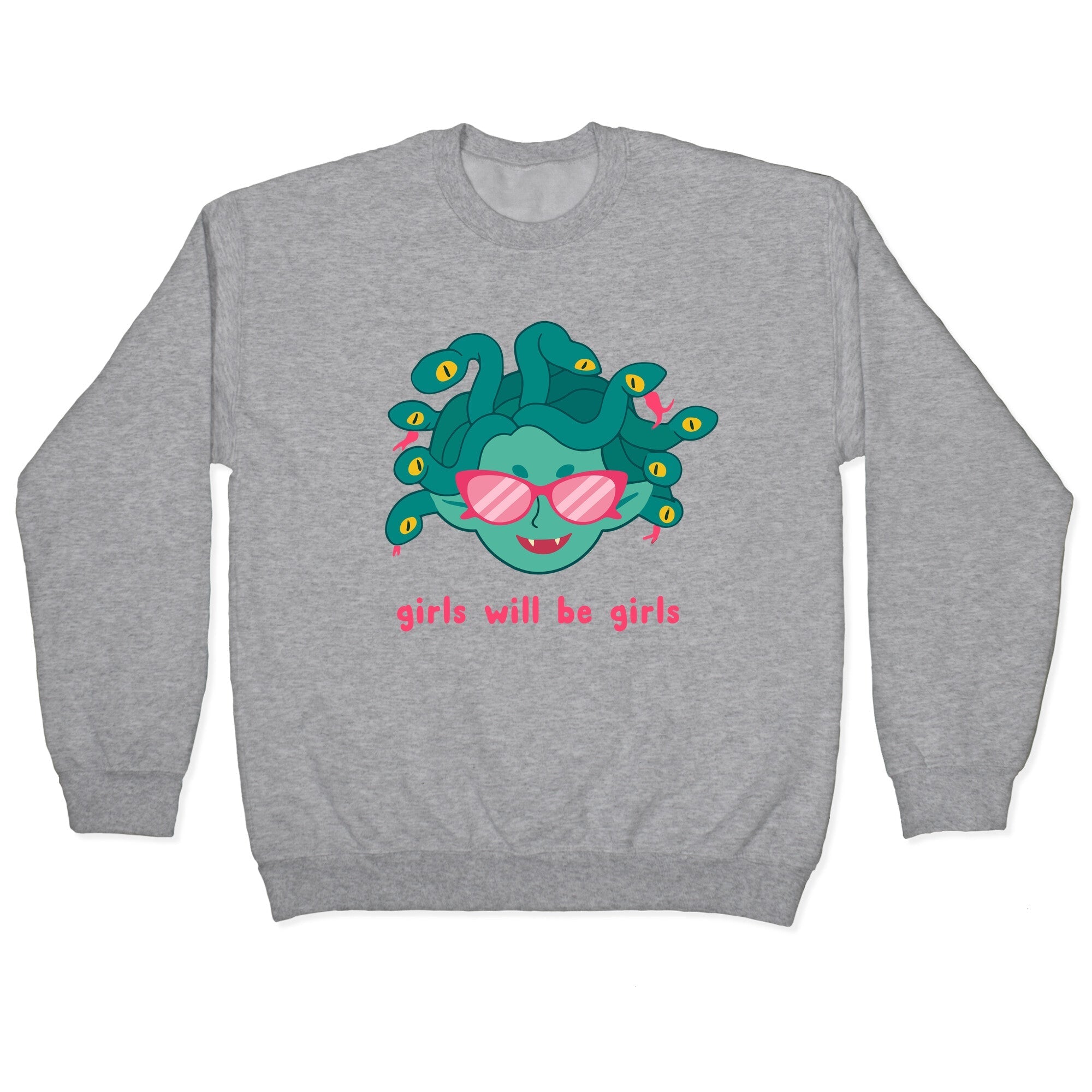 Girls Will Be Crewneck - Adult & Kids T-Shirts, Sweatshirts & Hoodies apparel design preview 1
