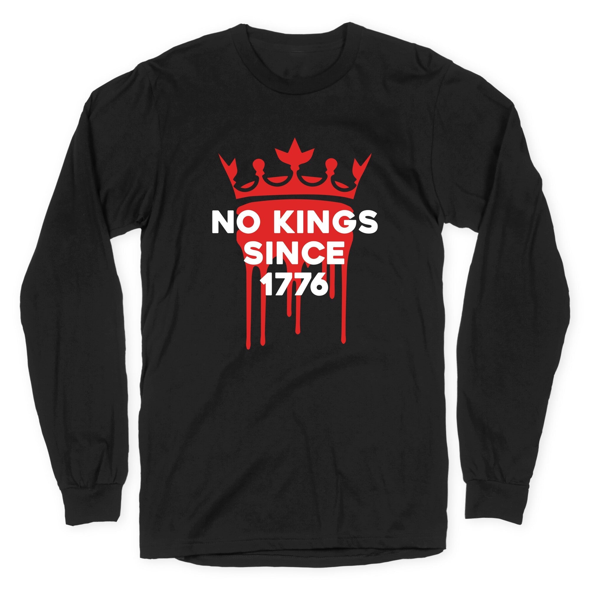 No Kings - Adult & Kids T-Shirts, Sweatshirts & Hoodies apparel design preview 1