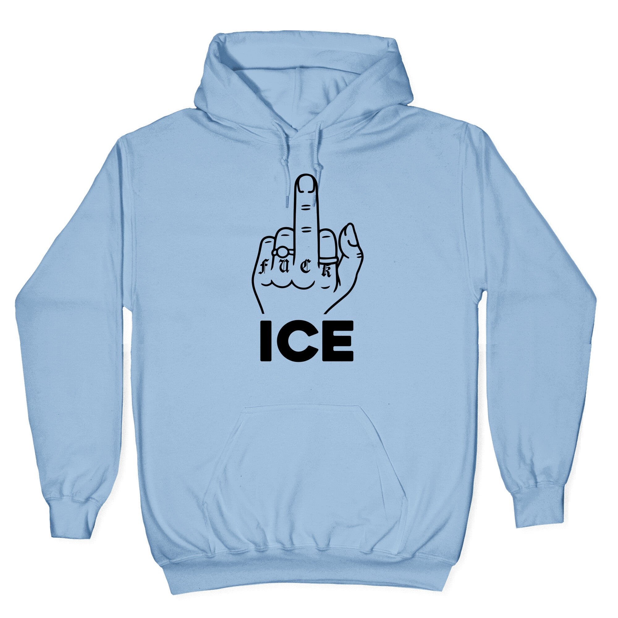 Fuck ICE - Adult & Kids T-Shirts, Sweatshirts & Hoodies apparel design preview 1