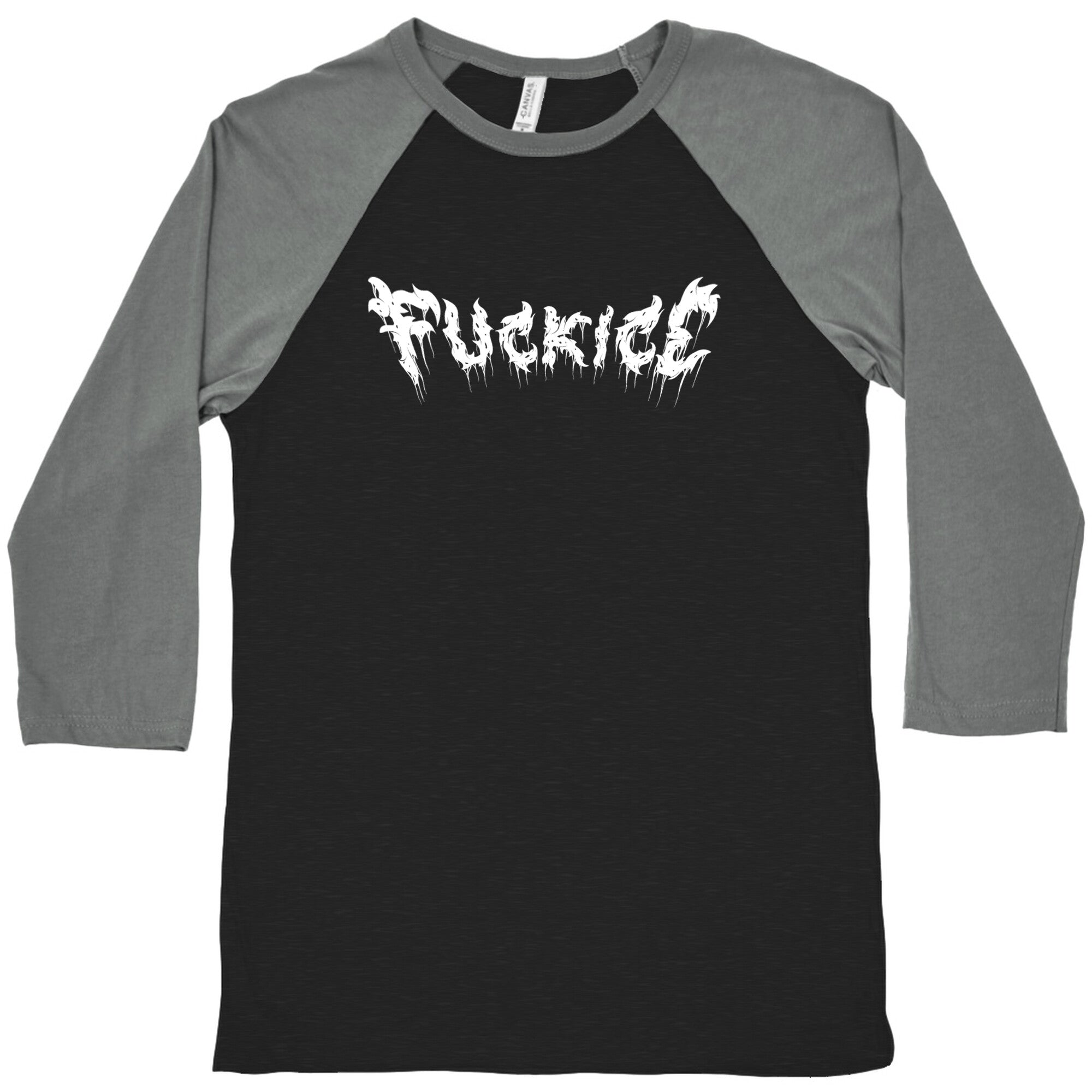 Fuck ICE Metal Logo Baseball - Adult & Kids T-Shirts, Sweatshirts & Hoodies apparel design preview 1
