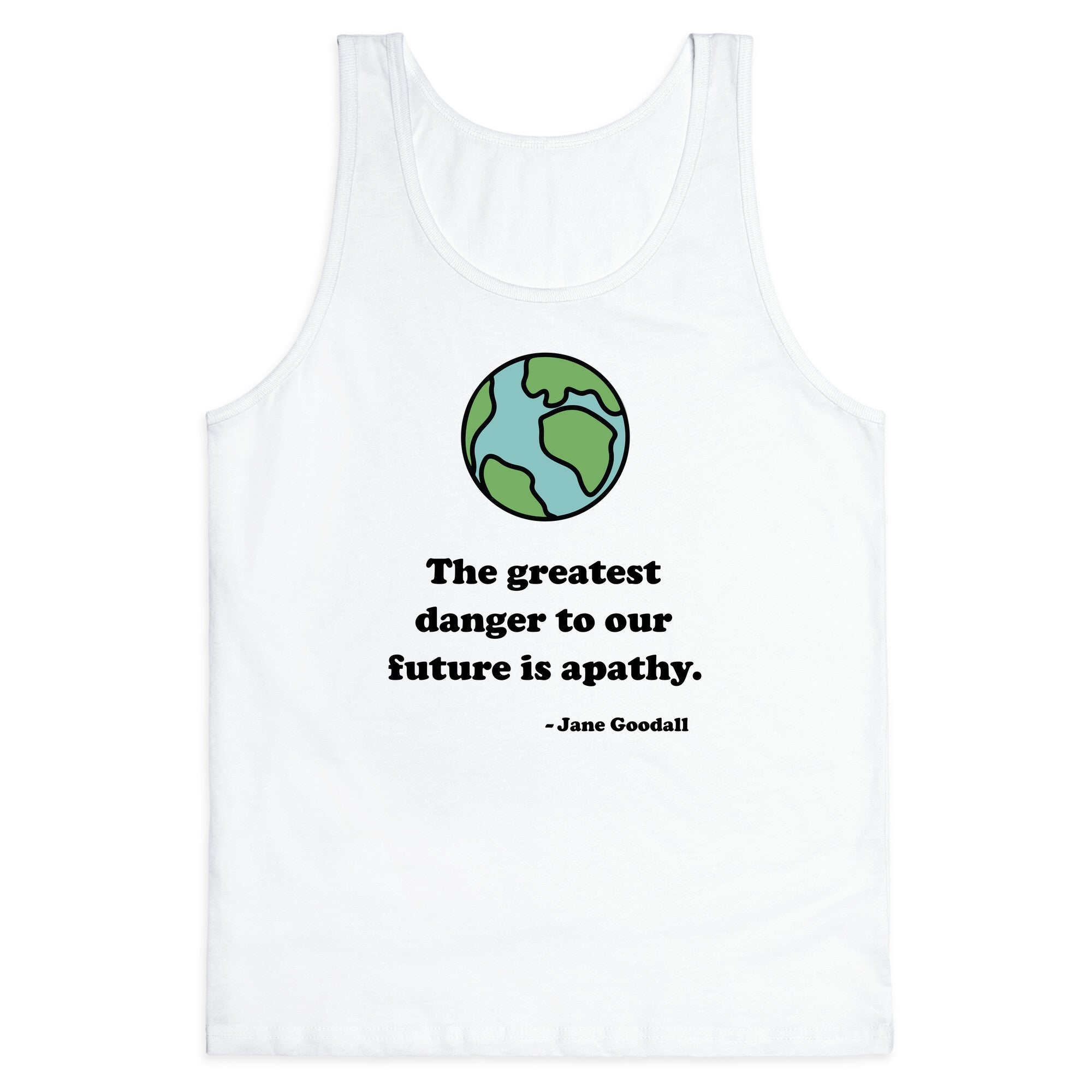 Jane Goodall Tank Top - Adult & Kids T-Shirts, Sweatshirts & Hoodies apparel design preview 1