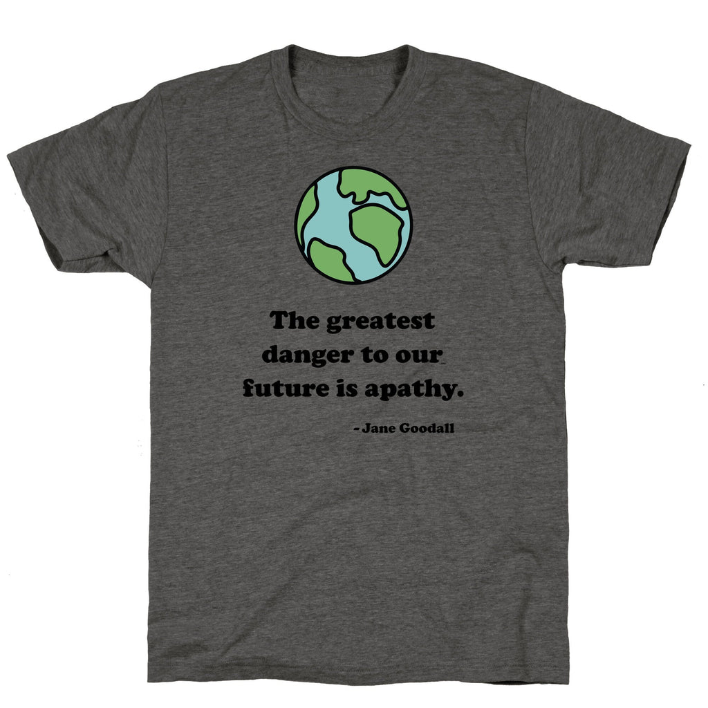 Jane Goodall Unisex Triblend - Adult & Kids T-Shirts, Sweatshirts & Hoodies apparel design preview 1
