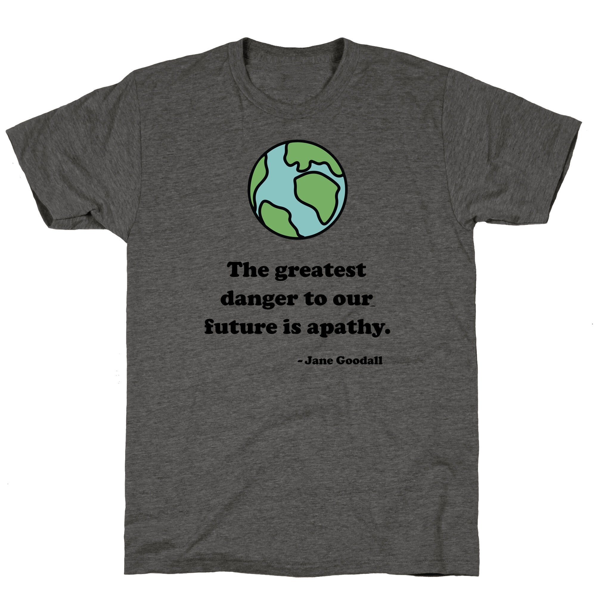 Jane Goodall Unisex Triblend - Adult & Kids T-Shirts, Sweatshirts & Hoodies apparel design preview 1