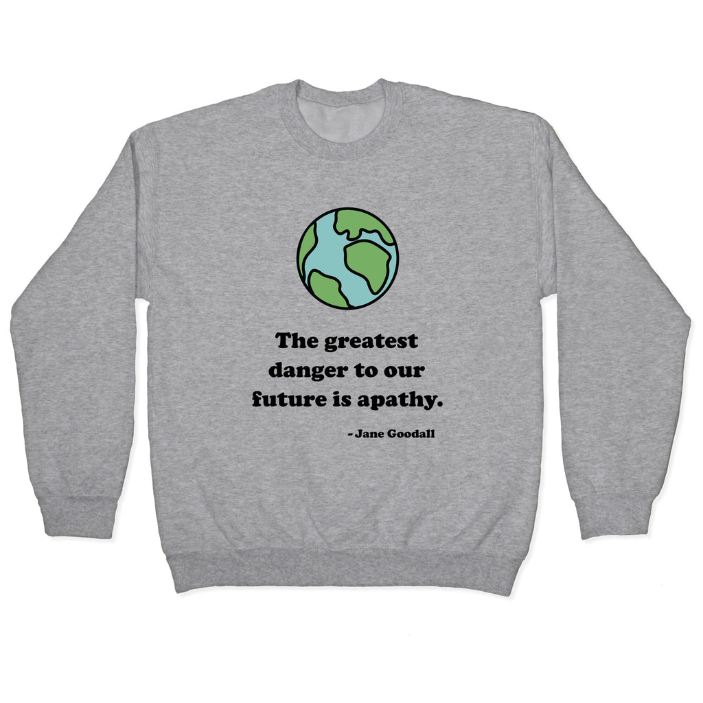 Jane Goodall Crewneck - Adult & Kids T-Shirts, Sweatshirts & Hoodies apparel design preview 1