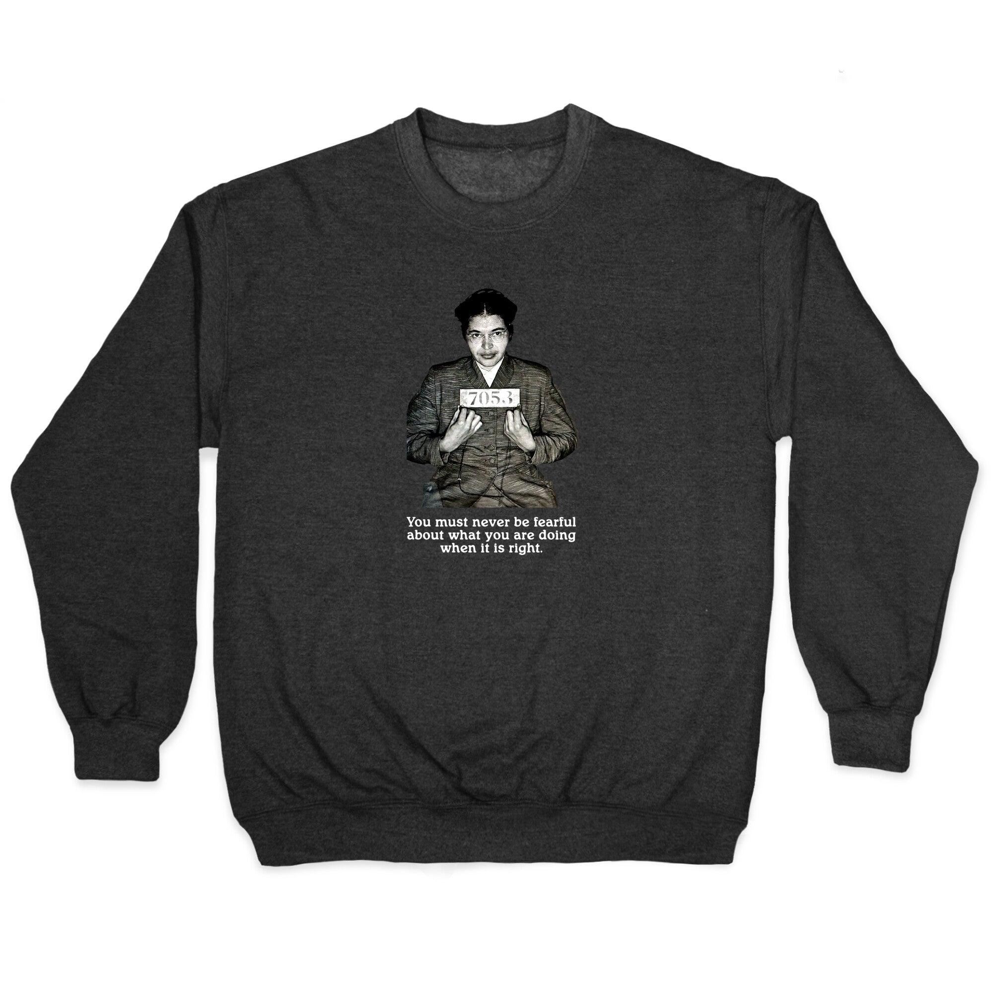 Rosa Parks Crewneck - Adult & Kids T-Shirts, Sweatshirts & Hoodies apparel design preview 1