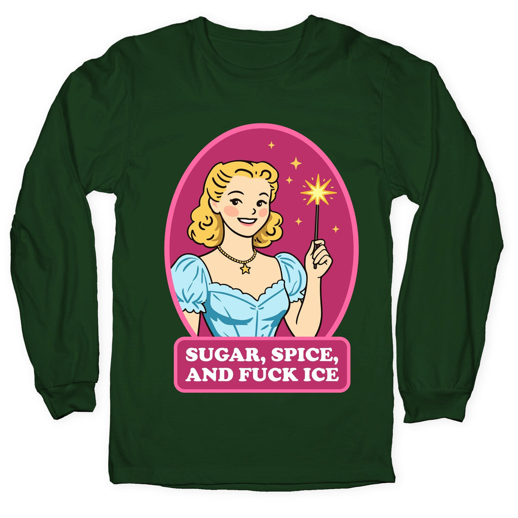 Sugar, Spice, And Fuck ICE - Adult & Kids T-Shirts, Sweatshirts & Hoodies apparel design preview 1