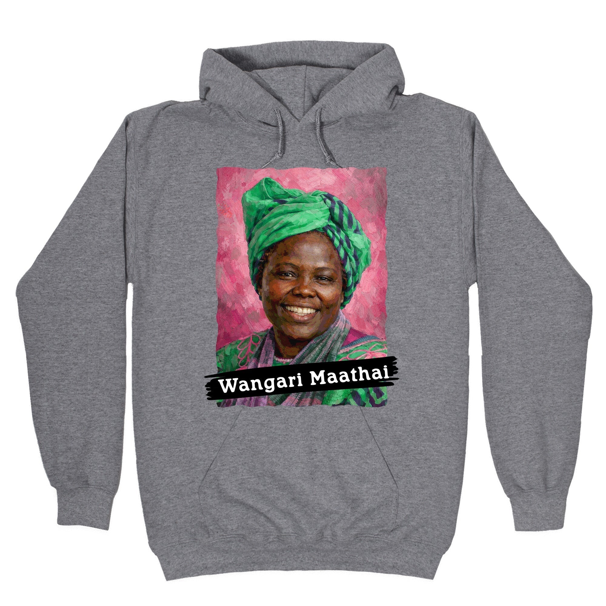 Wangari Maathai - Adult & Kids T-Shirts, Sweatshirts & Hoodies apparel design preview 1