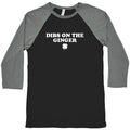 Dibs On The Ginger Baseball - Adult & Kids T-Shirts, Sweatshirts & Hoodies apparel design preview 1