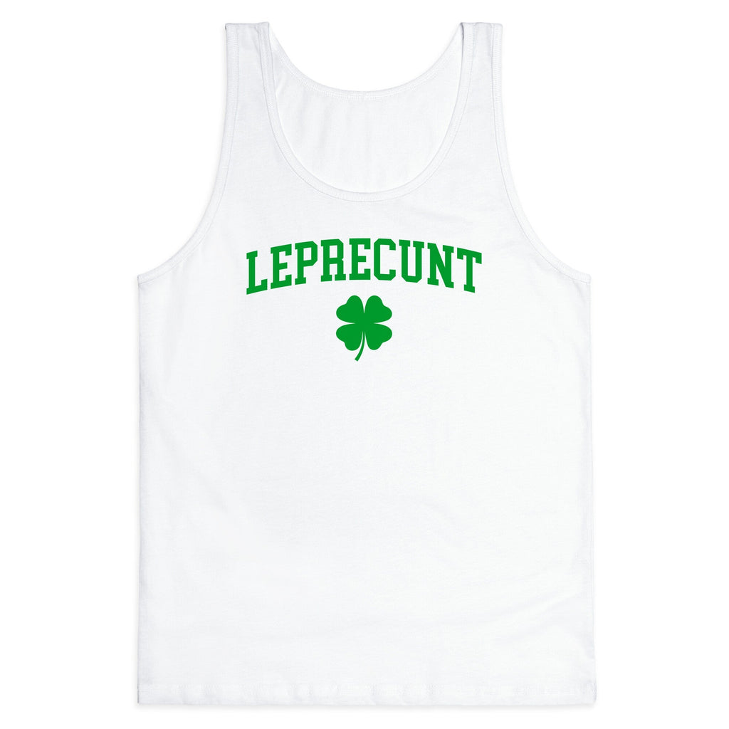 Leprecunt Tank Top - Adult & Kids T-Shirts, Sweatshirts & Hoodies apparel design preview 1