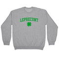 Leprecunt Crewneck - Adult & Kids T-Shirts, Sweatshirts & Hoodies apparel design preview 1