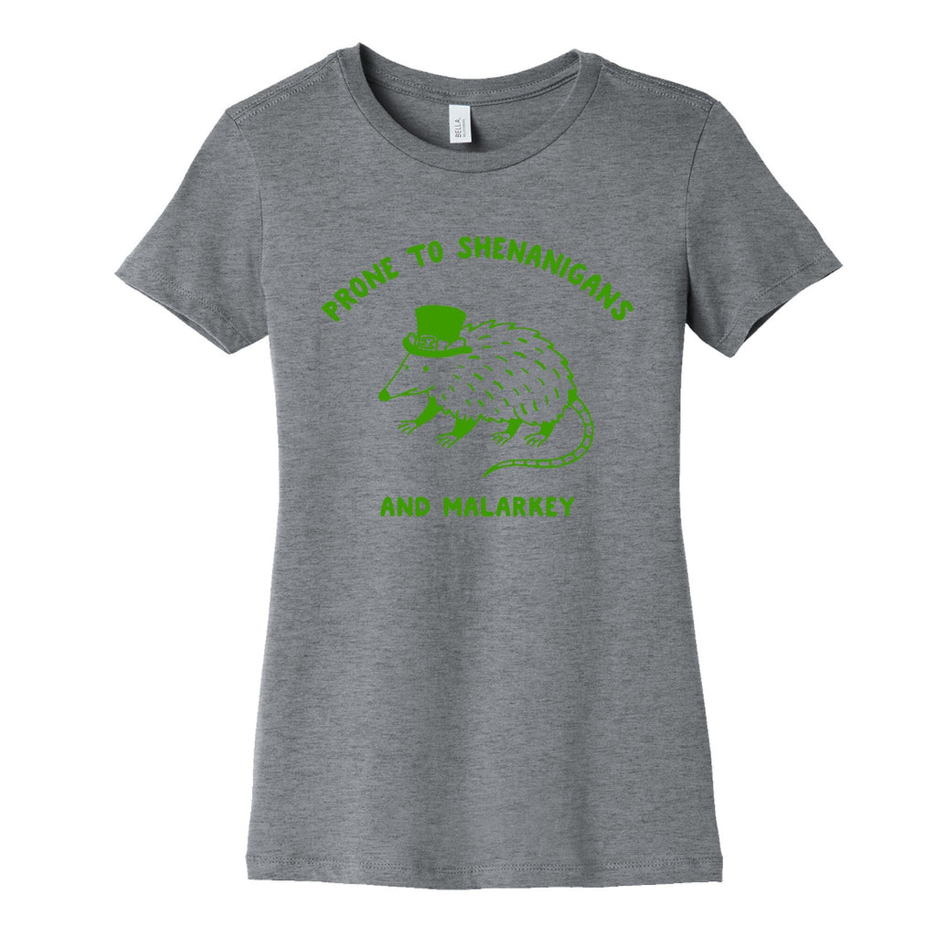 Shenanigans And Malarkey Womens Cotton - Adult & Kids T-Shirts, Sweatshirts & Hoodies apparel design preview 1