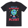 Destroy The Patriarchy Unisex Triblend - Adult & Kids T-Shirts, Sweatshirts & Hoodies apparel design preview 1