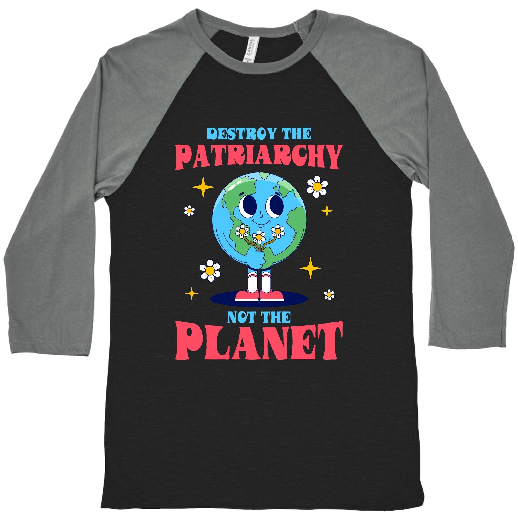 Destroy The Patriarchy Baseball - Adult & Kids T-Shirts, Sweatshirts & Hoodies apparel design preview 1
