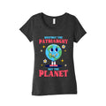 Destroy The Patriarchy Womens Triblend - Adult & Kids T-Shirts, Sweatshirts & Hoodies apparel design preview 1
