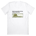 Toad Sat And Did Nothing V-Neck - Adult & Kids T-Shirts, Sweatshirts & Hoodies apparel design preview 1