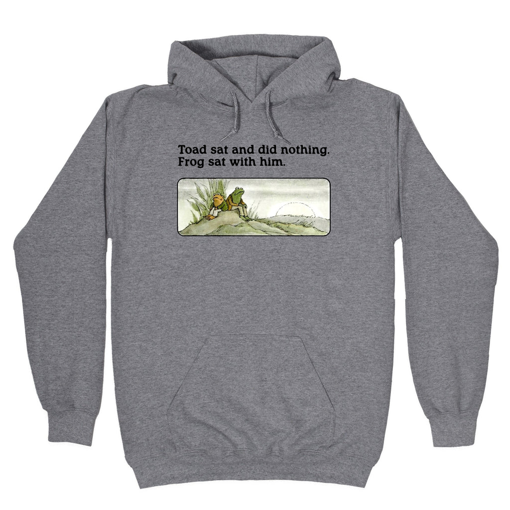 Toad Sat And Did Nothing - Adult & Kids T-Shirts, Sweatshirts & Hoodies apparel design preview 1