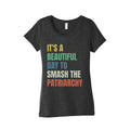 Beautiful Day To Destroy The Patriarchy Rainbow - Adult & Kids T-Shirts, Sweatshirts & Hoodies apparel design preview 1
