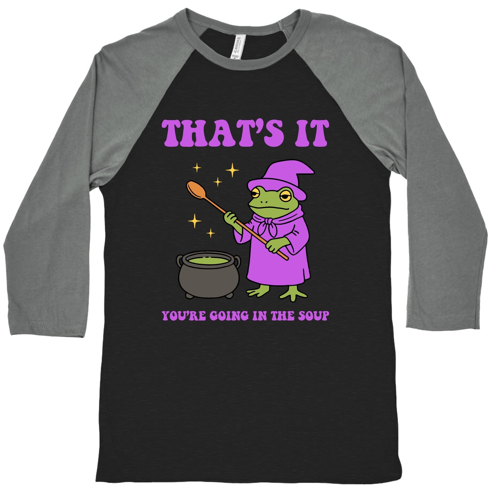 Youre Going In The Soup Baseball - Adult & Kids T-Shirts, Sweatshirts & Hoodies apparel design preview 1