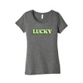 Lucky Womens Triblend - Adult & Kids T-Shirts, Sweatshirts & Hoodies apparel design preview 1