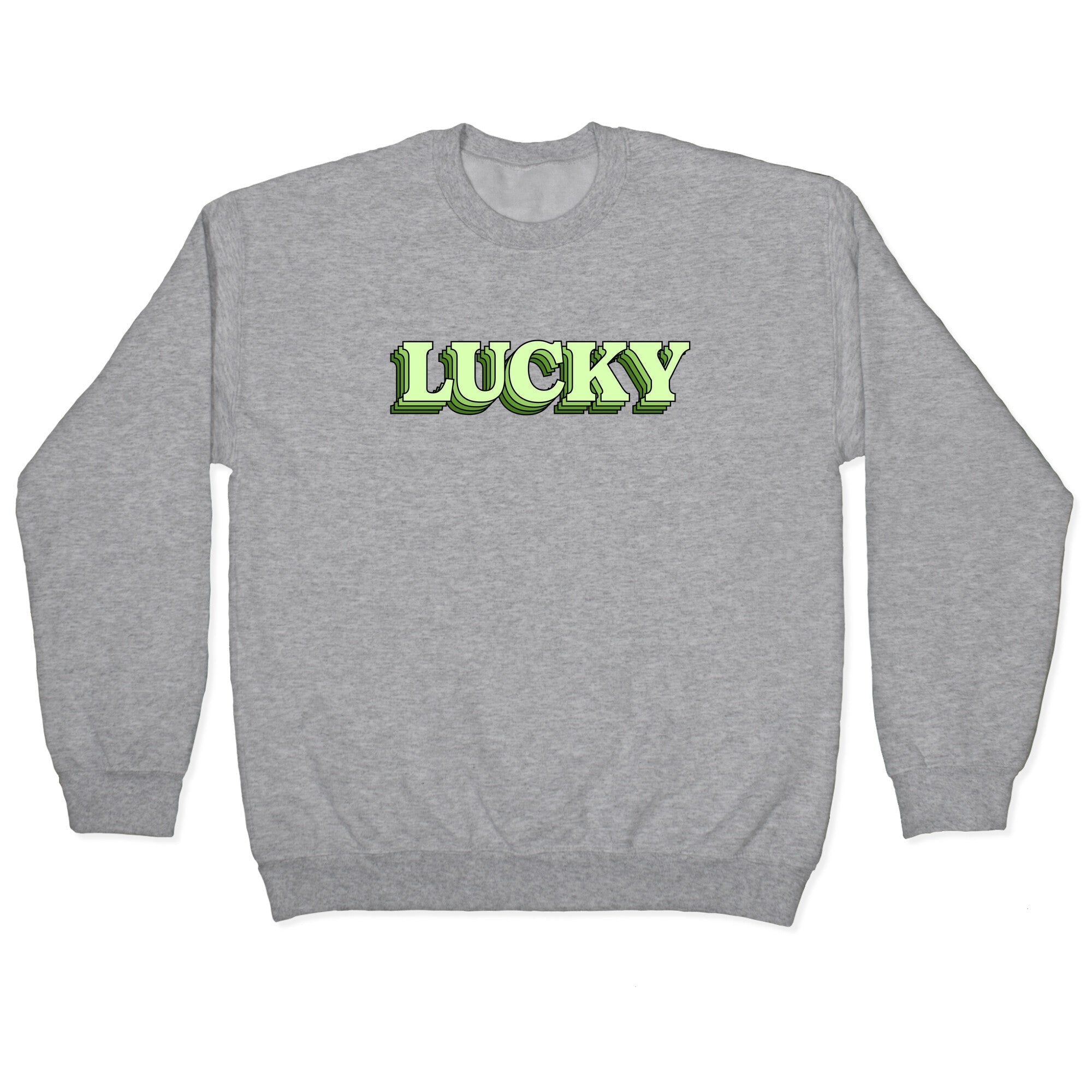 Lucky Crewneck - Adult & Kids T-Shirts, Sweatshirts & Hoodies apparel design preview 1
