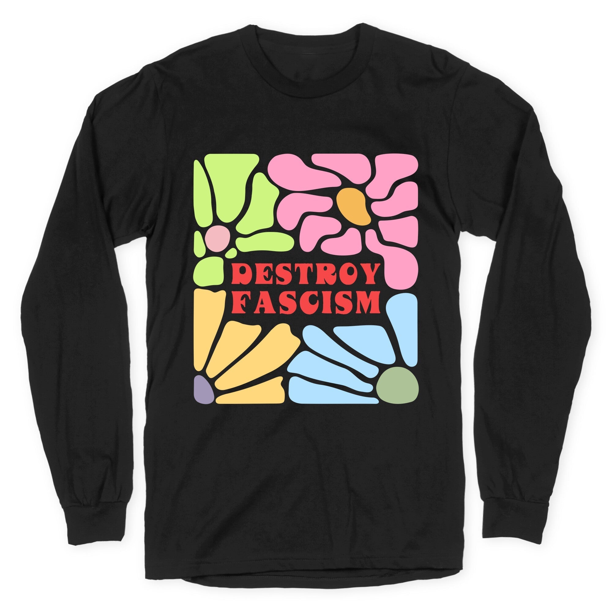 Destroy Fascism - Adult & Kids T-Shirts, Sweatshirts & Hoodies apparel design preview 1
