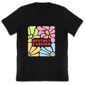 Destroy Fascism V-Neck - Adult & Kids T-Shirts, Sweatshirts & Hoodies apparel design preview 1