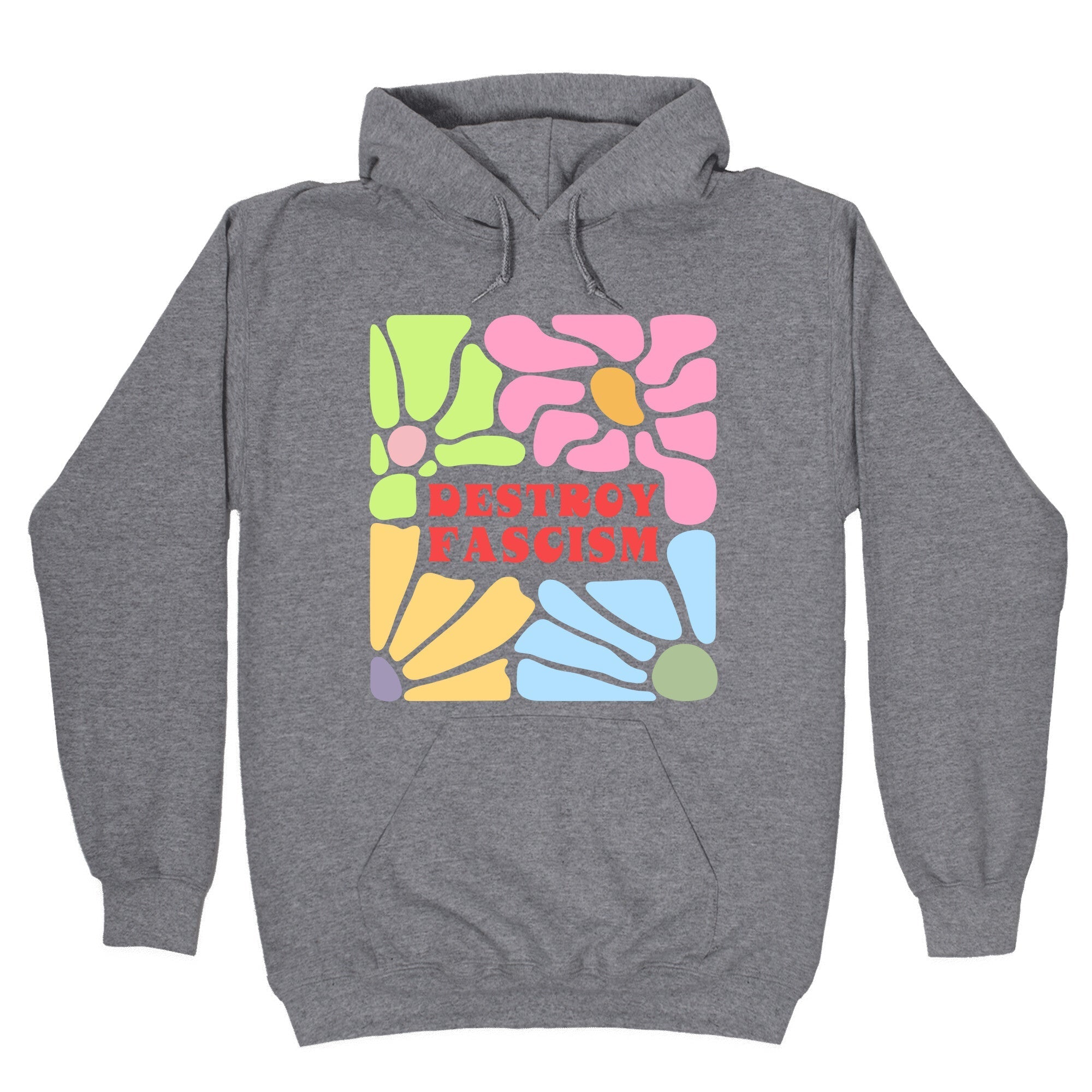 Destroy Fascism - Adult & Kids T-Shirts, Sweatshirts & Hoodies apparel design preview 1