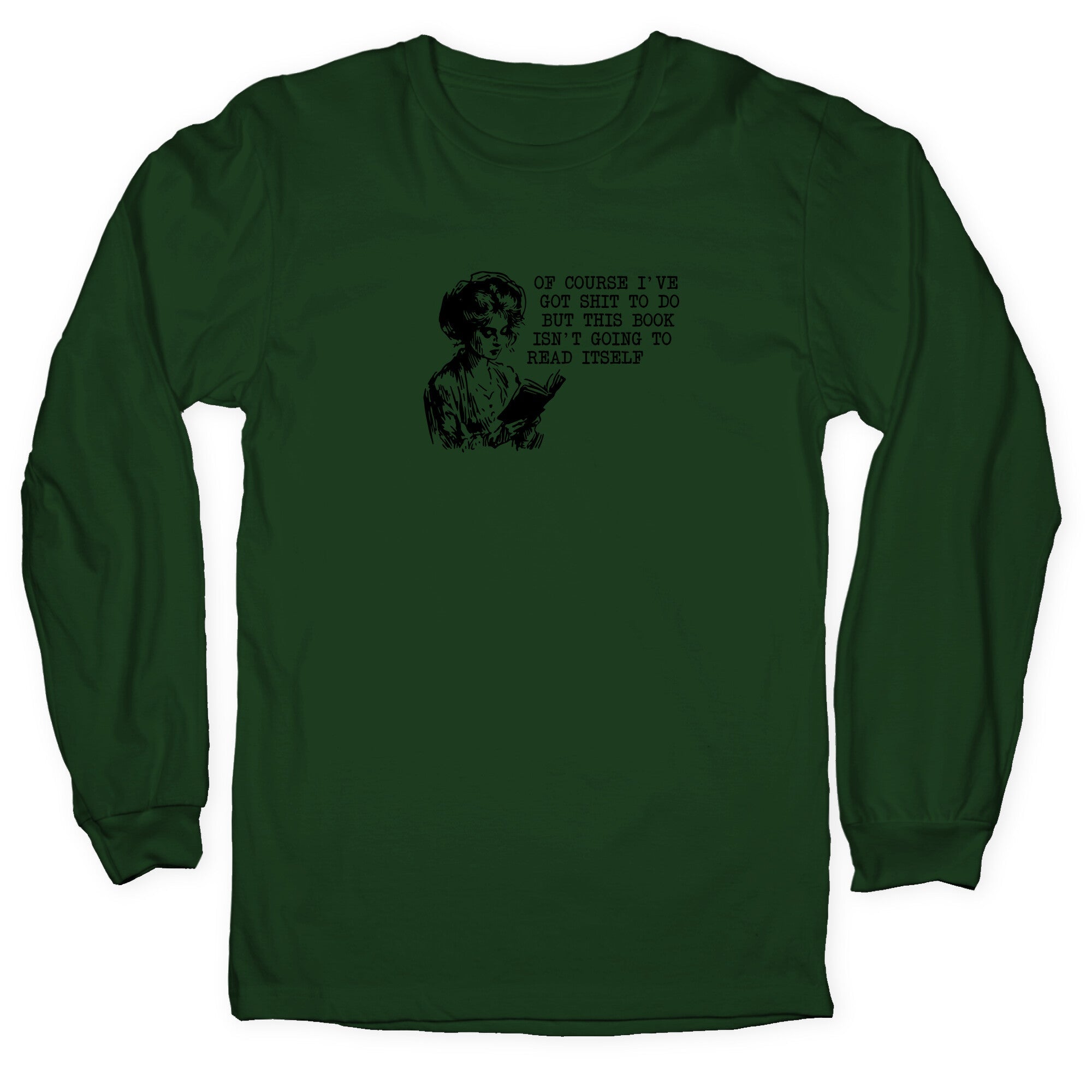 This Book Isnt Going To Read Itself - Adult & Kids T-Shirts, Sweatshirts & Hoodies apparel design preview 1