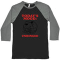 Todays Mood: Unhinged Baseball - Adult & Kids T-Shirts, Sweatshirts & Hoodies apparel design preview 1