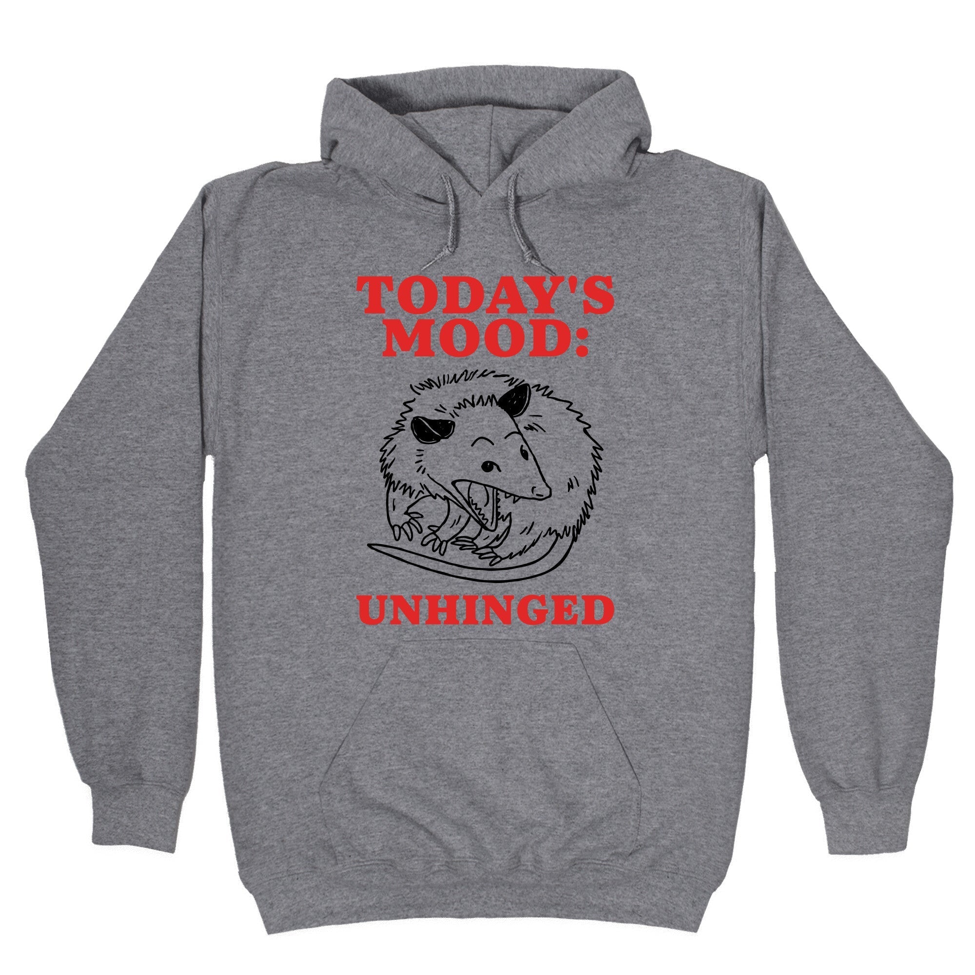 Todays Mood: Unhinged - Adult & Kids T-Shirts, Sweatshirts & Hoodies apparel design preview 1