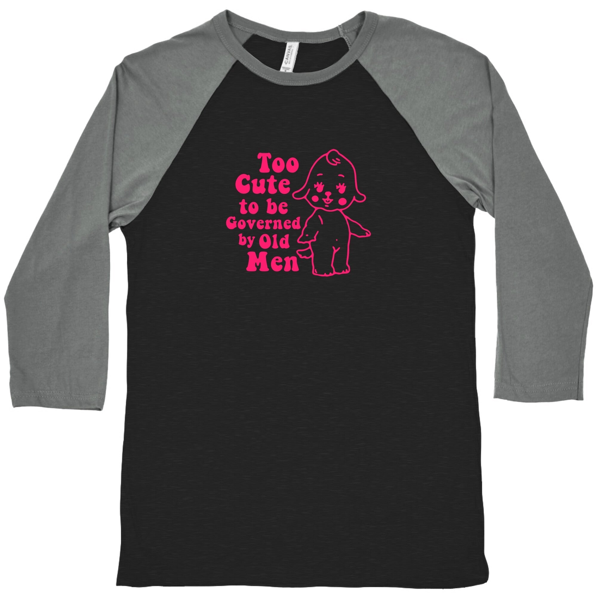 Too Cute Baseball - Adult & Kids T-Shirts, Sweatshirts & Hoodies apparel design preview 1