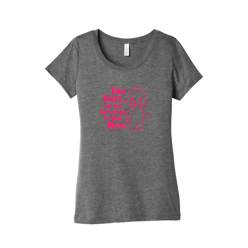 Too Cute Womens Triblend - Adult & Kids T-Shirts, Sweatshirts & Hoodies apparel design preview 1