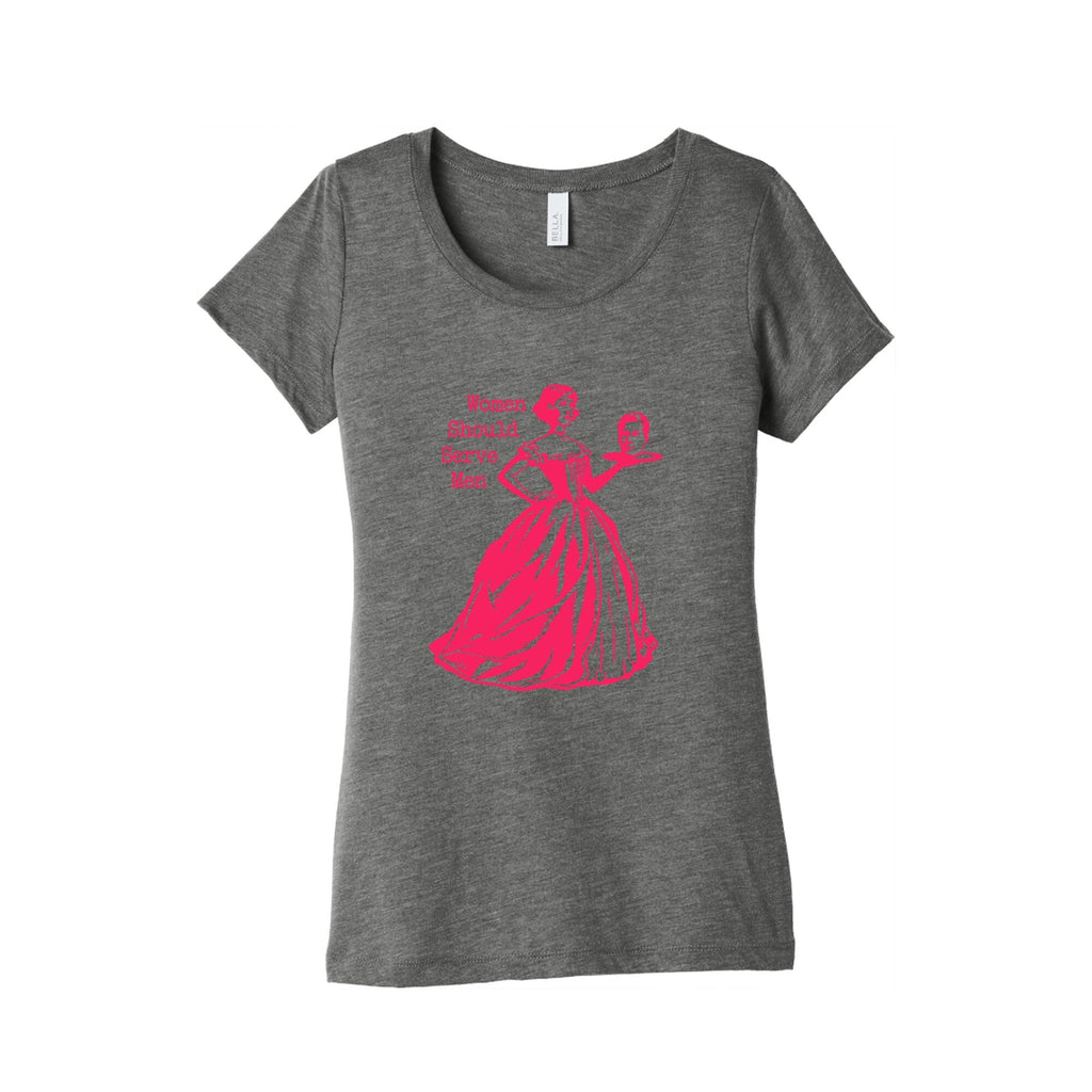 Women Should Serve Men Womens Triblend - Adult & Kids T-Shirts, Sweatshirts & Hoodies apparel design preview 1
