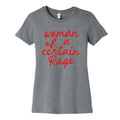 Woman Of A Certain Rage Womens Cotton - Adult & Kids T-Shirts, Sweatshirts & Hoodies apparel design preview 1