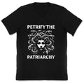 Petrify The Patriarchy V-Neck - Adult & Kids T-Shirts, Sweatshirts & Hoodies apparel design preview 1