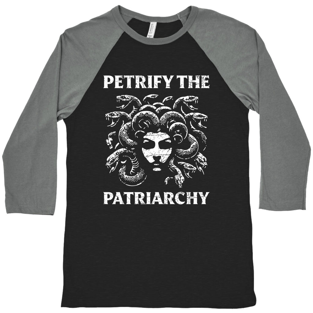 Petrify The Patriarchy Baseball - Adult & Kids T-Shirts, Sweatshirts & Hoodies apparel design preview 1