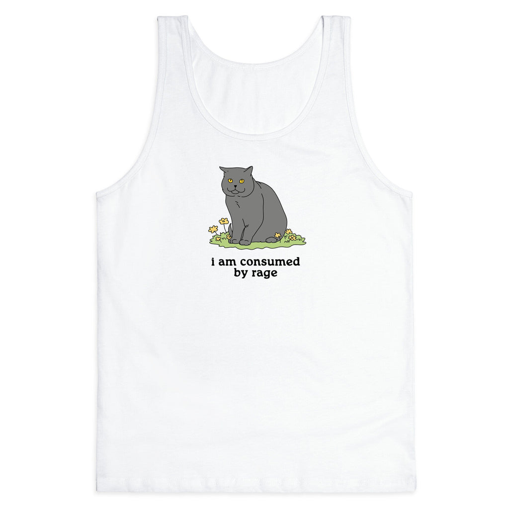 Consumed By Rage Tank Top - Adult & Kids T-Shirts, Sweatshirts & Hoodies apparel design preview 1