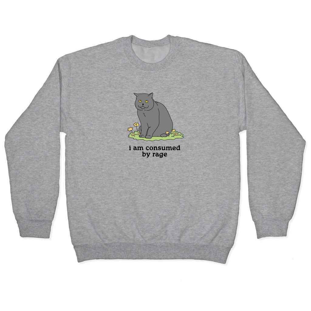Consumed By Rage Crewneck - Adult & Kids T-Shirts, Sweatshirts & Hoodies apparel design preview 1